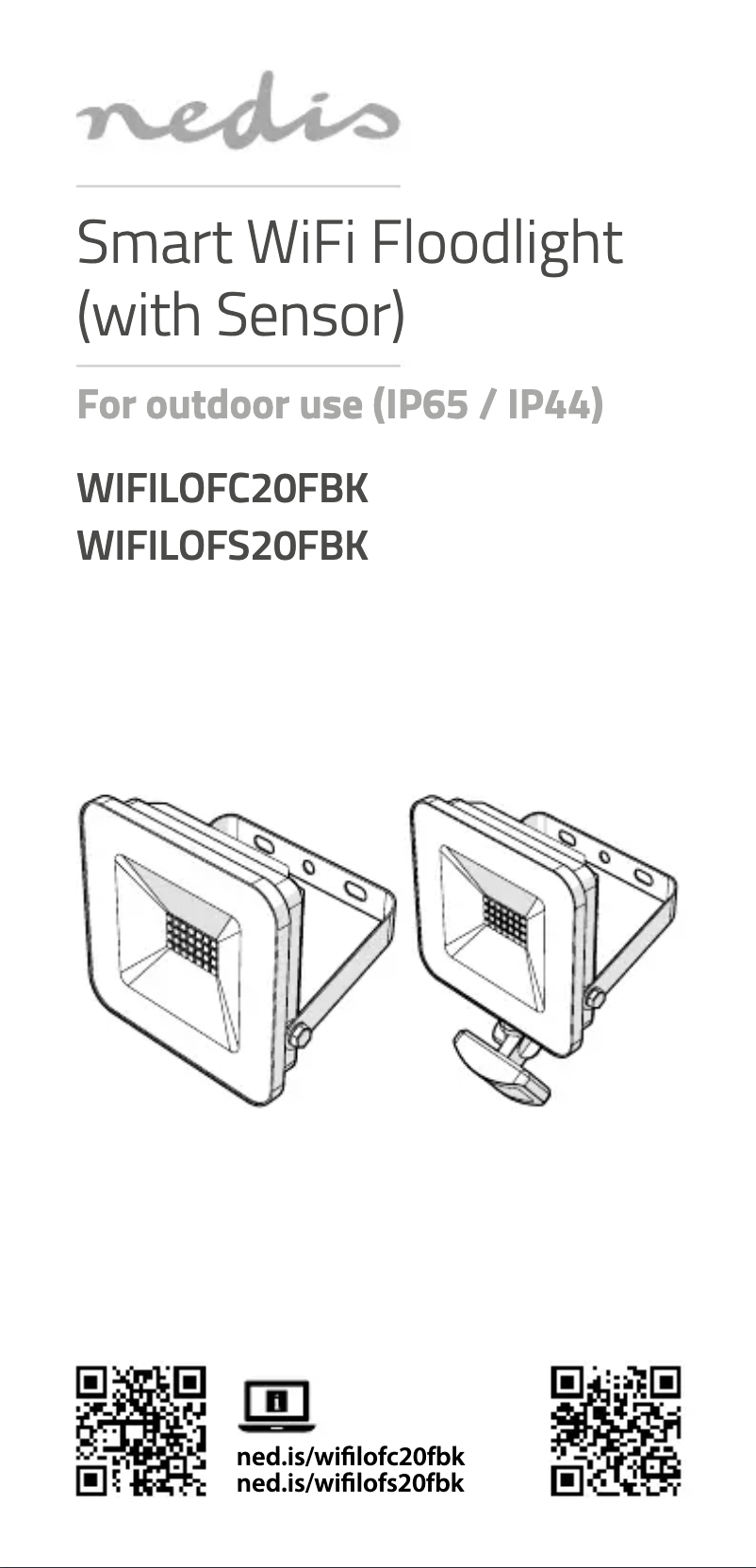 Imagen de la primera página del manual del dispositivo WIFILOFS20FBK