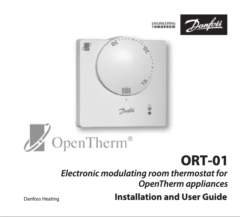 Image de la première page du manuel de l'appareil ORT-01