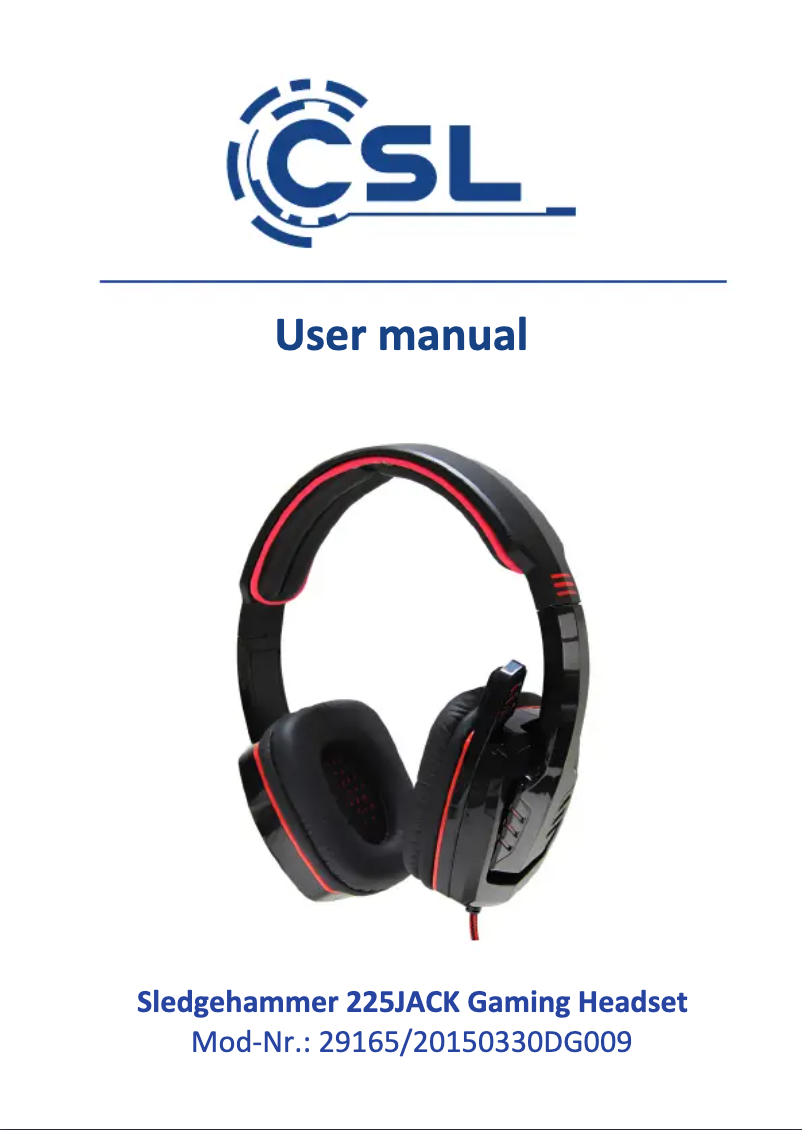 Image de la première page du manuel de l'appareil 300773