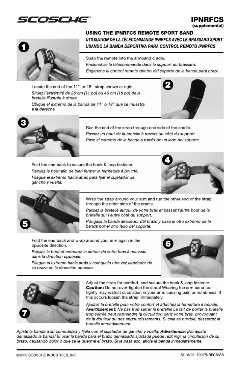 Image de la première page du manuel de l'appareil IPNRFC