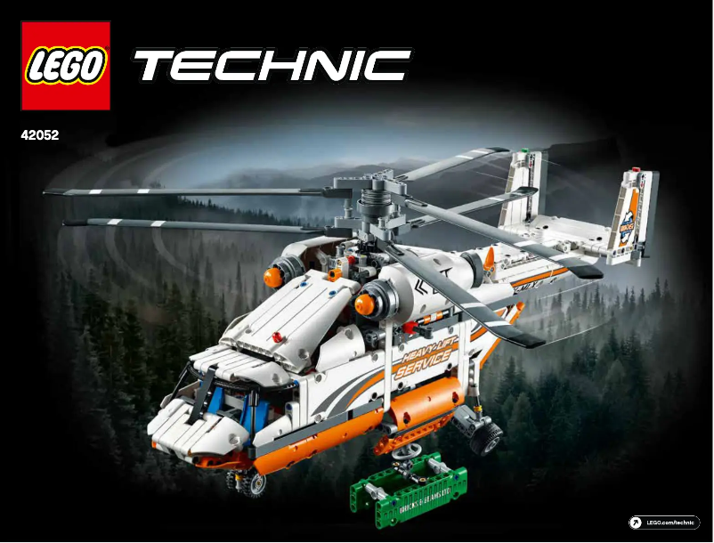 Page n°1 - Manuel utilisateur Lego Technic 42052