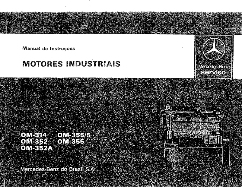 Page 1 de la notice Manuel utilisateur Mercedes-Benz OM-352