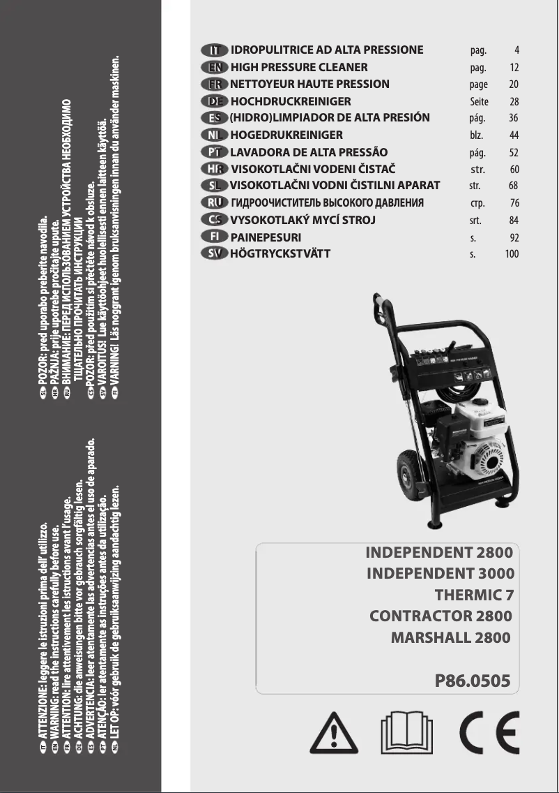 Image de la première page du manuel de l'appareil Thermic 7