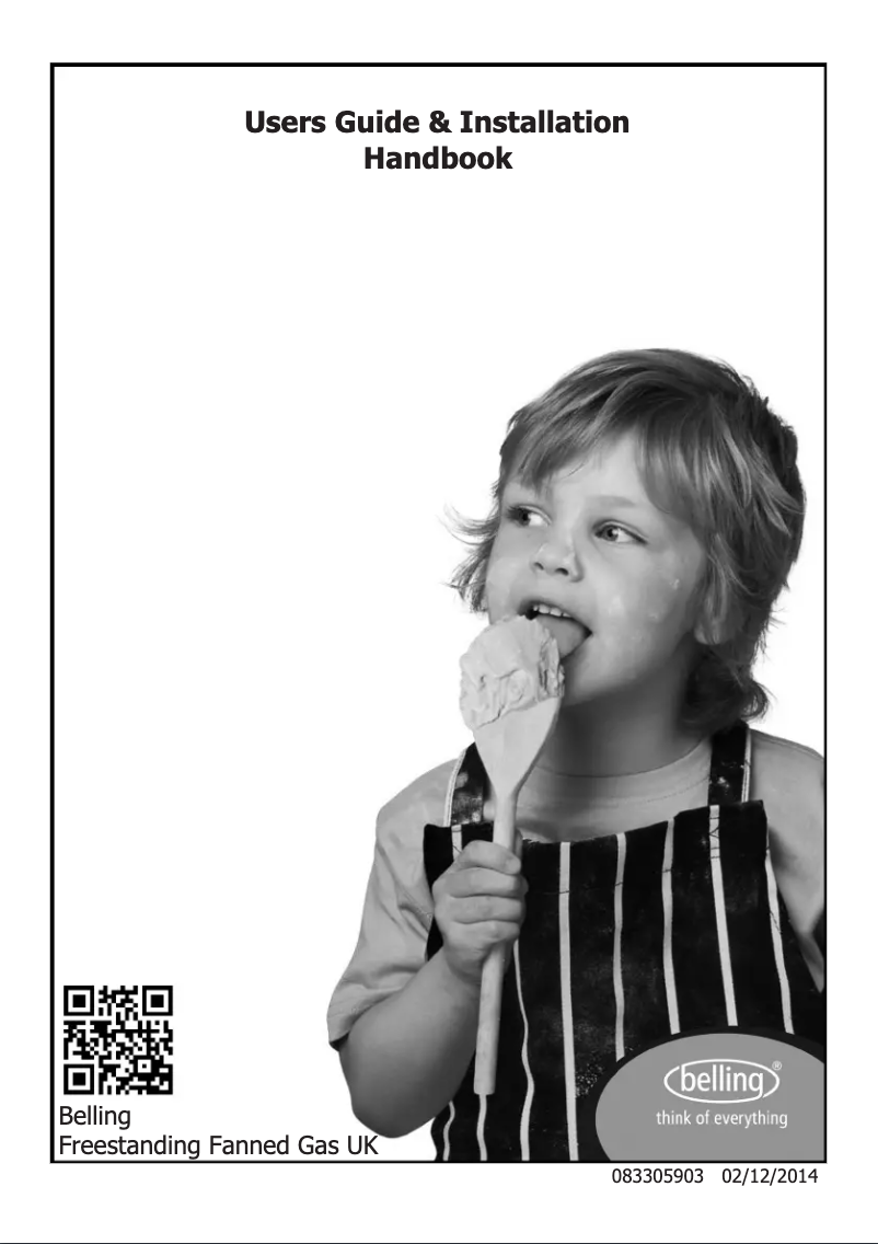 Image de la première page du manuel de l'appareil FSG60DOF LPG