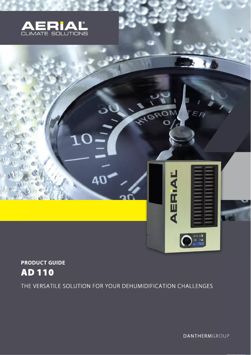 Page n°1 - Brochure Aerial AD 110