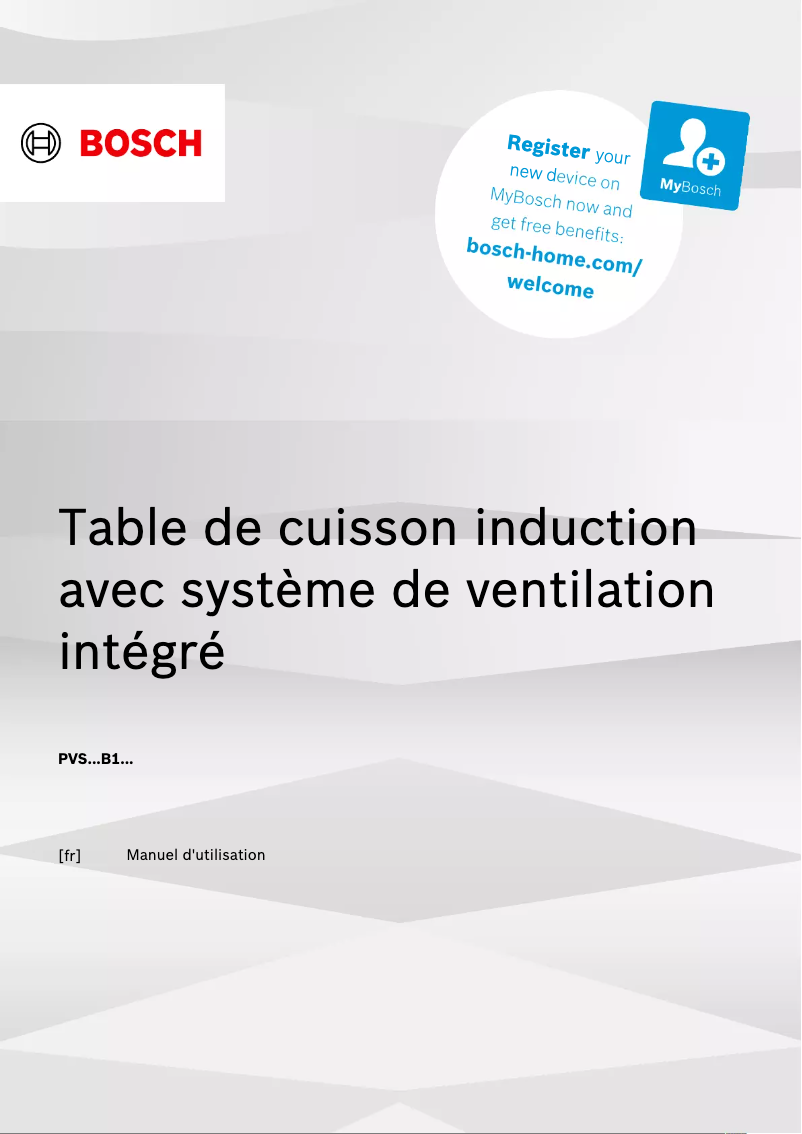 Image de la première page du manuel de l'appareil PVS601B16E