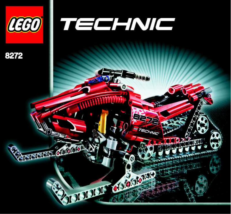 Page 1 de la notice Manuel utilisateur Lego Technic 8272