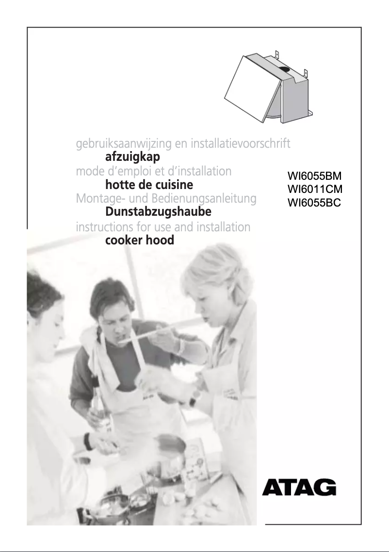 Page n°1 - Manuel utilisateur Atag WI6055BC
