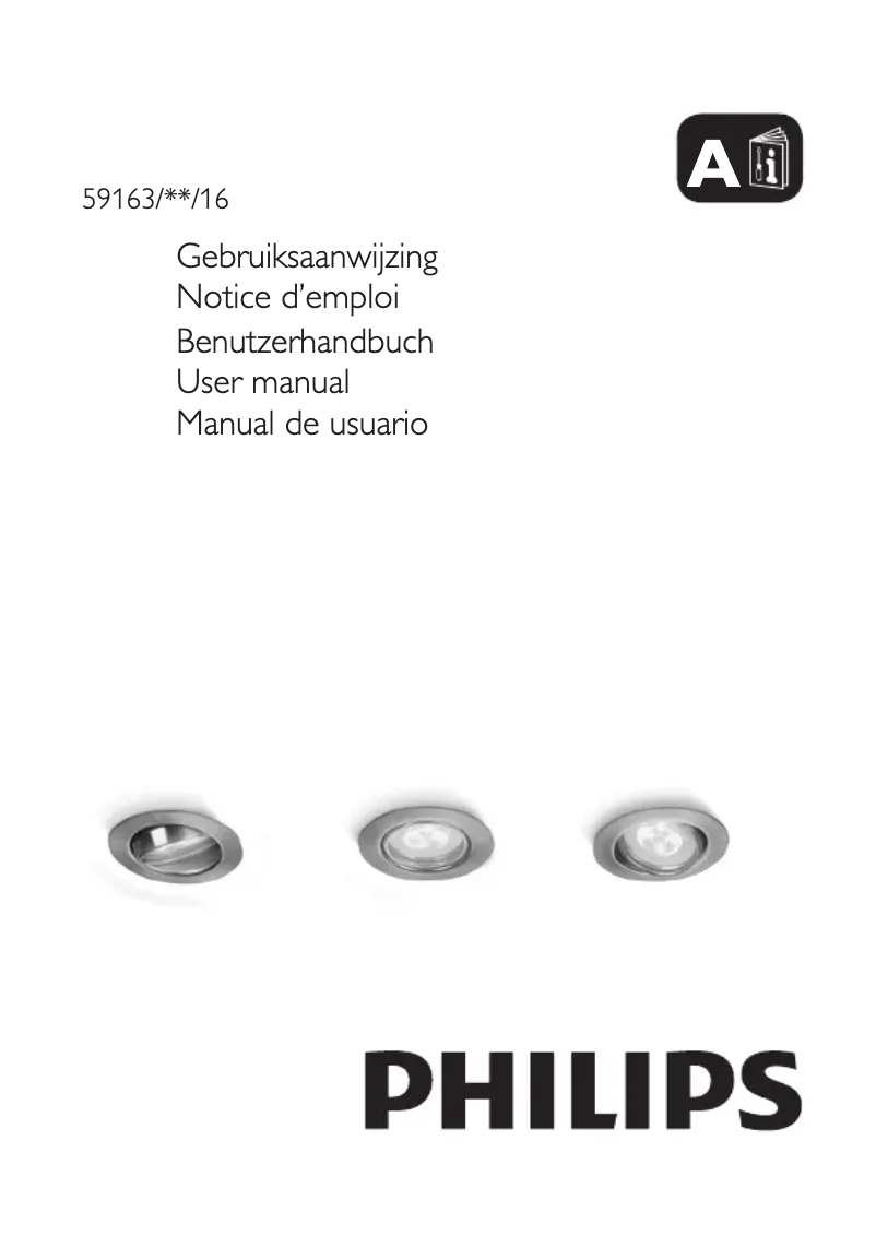 Page n°1 - Manuel utilisateur Philips Smartspot 591631716
