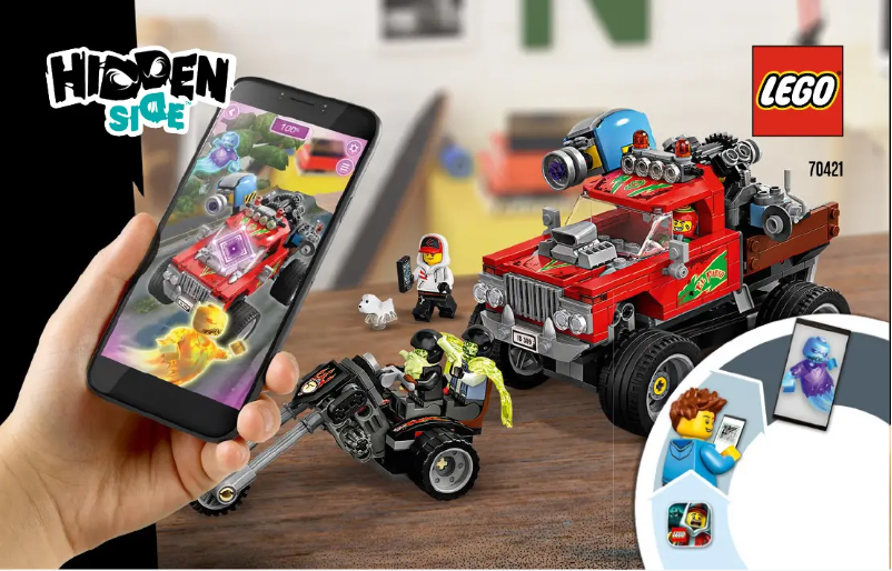 Page n°1 - Manuel utilisateur Lego Hidden Side 70421