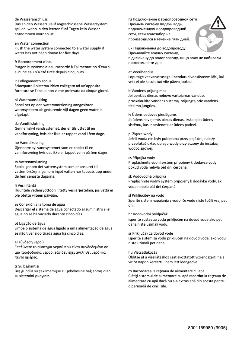 Image de la première page du manuel de l'appareil KSW36AI3P