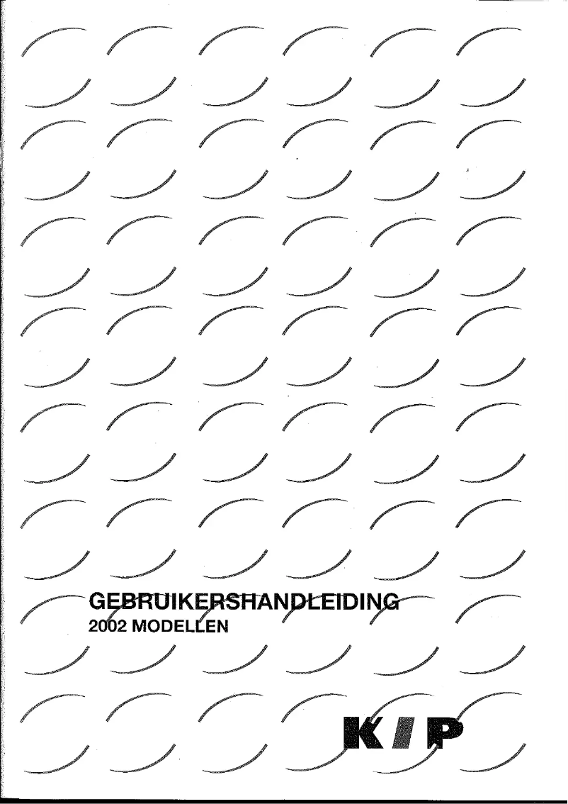 Page 1 de la notice Manuel utilisateur Kip 2002