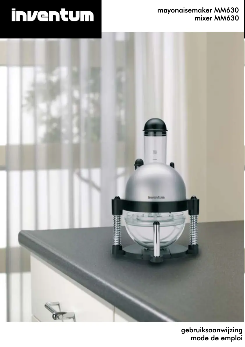 Page n°1 - Manuel utilisateur Inventum MM630