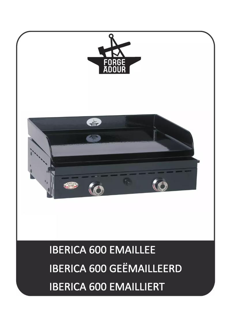 Page n°1 - Manuel utilisateur Forge Adour Iberica 600