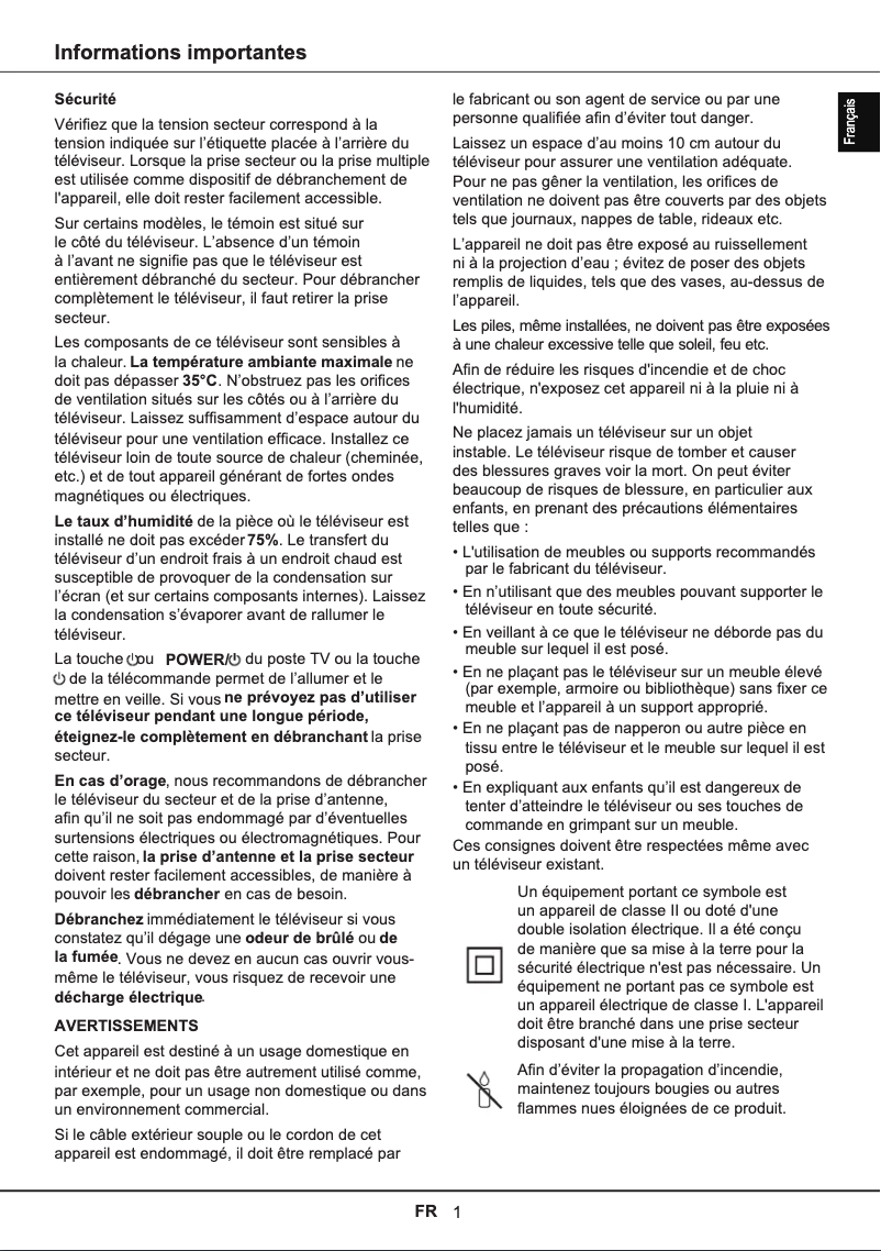 Image de la première page du manuel de l'appareil 32S615