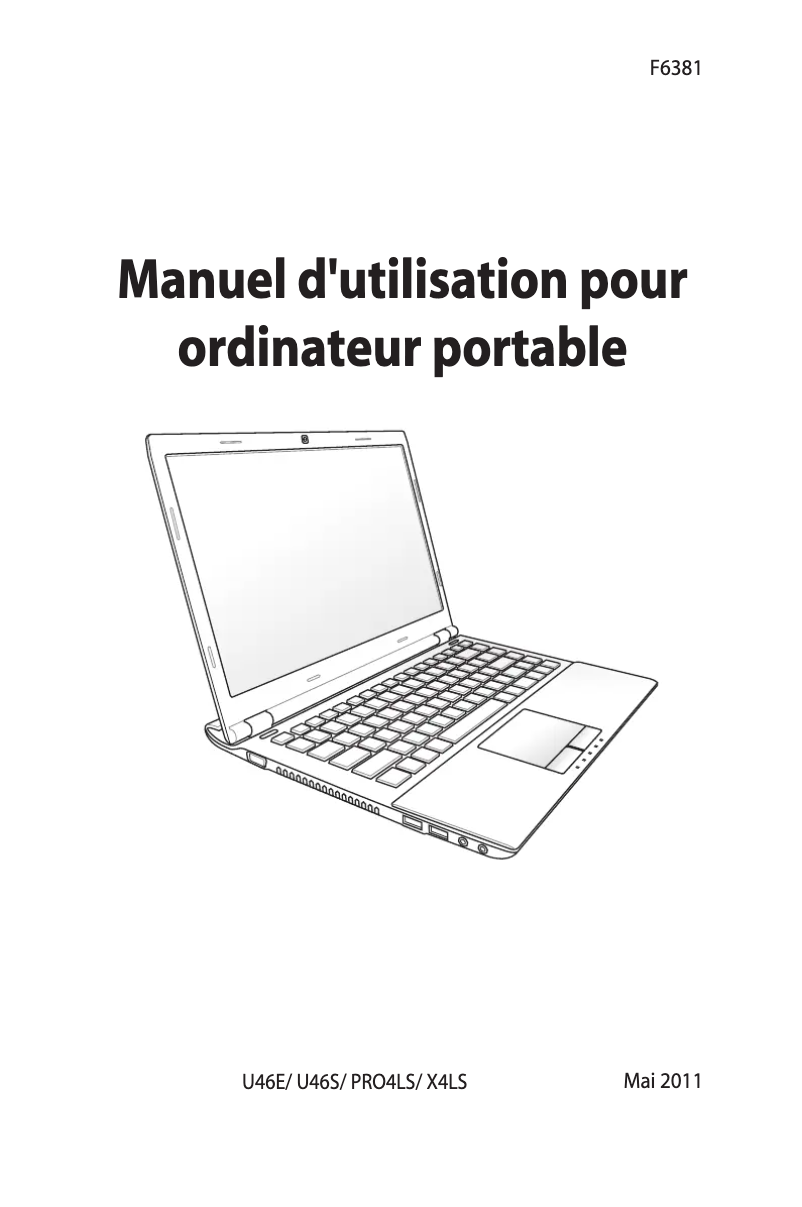 Image de la première page du manuel de l'appareil U46SM