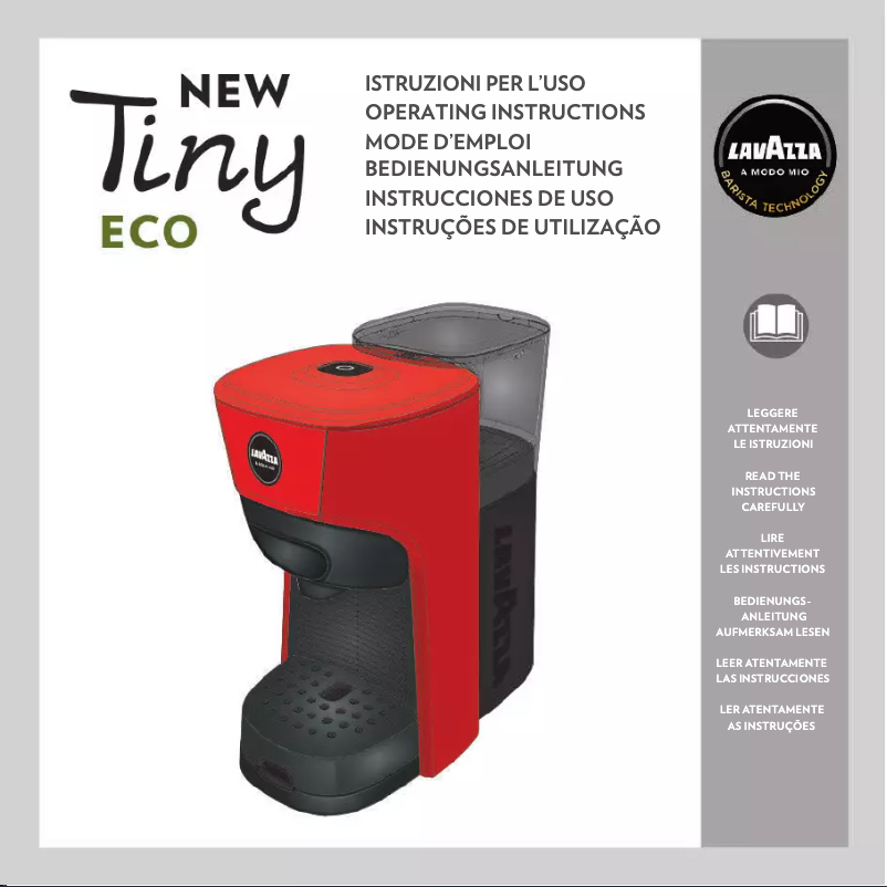 Page n°1 - Manuel utilisateur Lavazza Tiny Eco