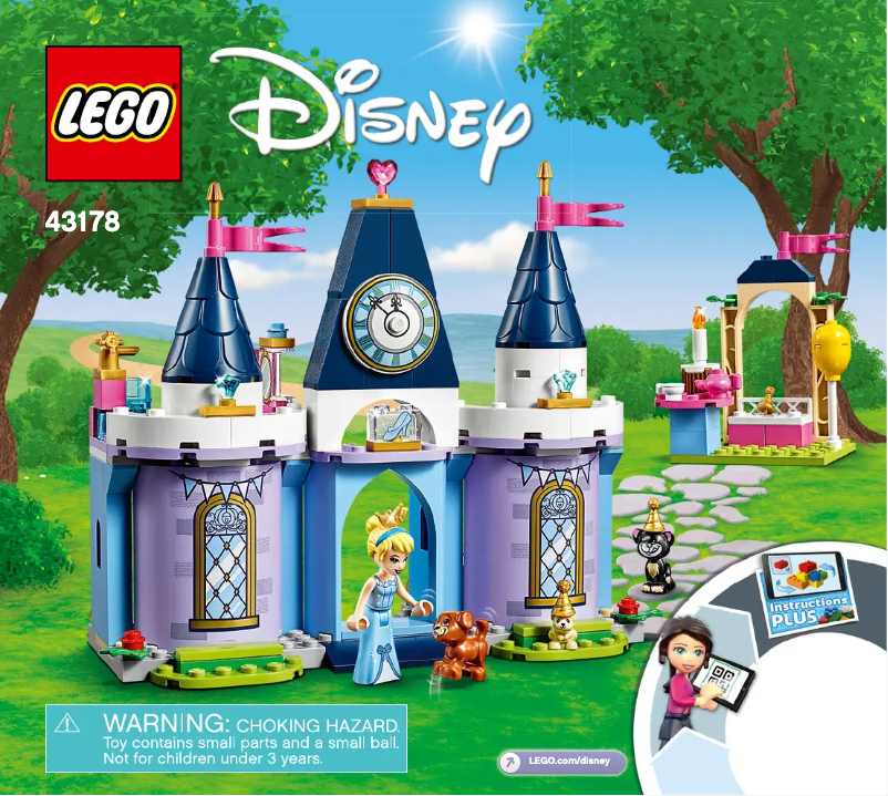 Page n°1 - Manuel utilisateur Lego Disney 43178