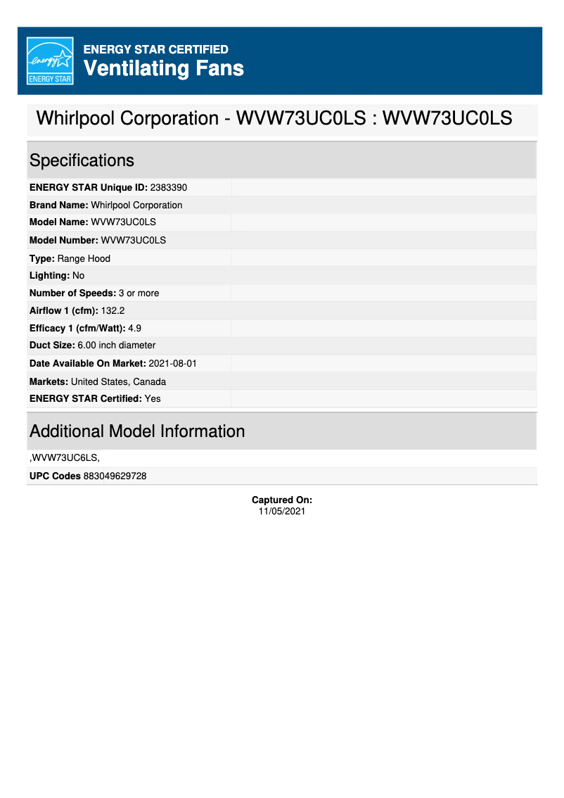 Image de la première page du manuel de l'appareil WVW73UC6LS