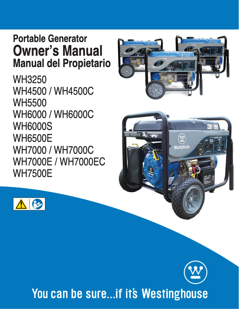 Image de la première page du manuel de l'appareil WH6000S