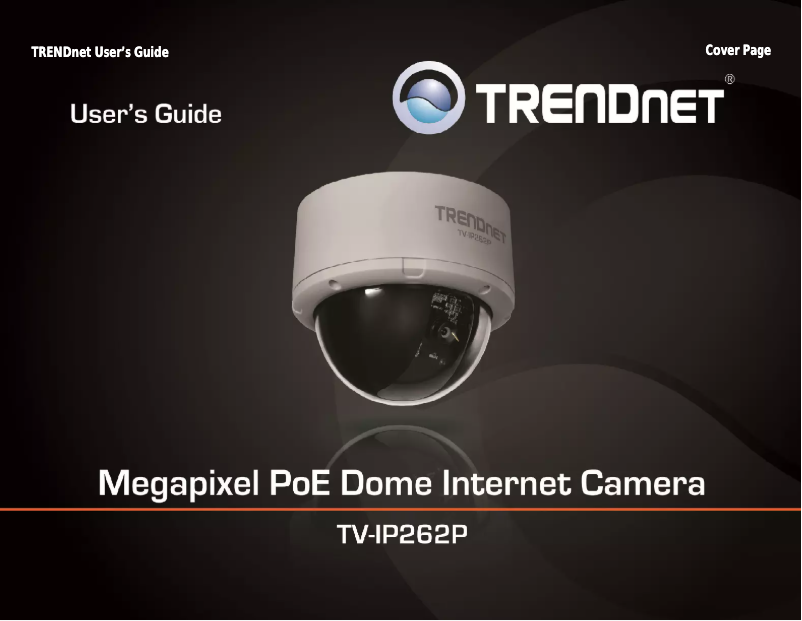 Page n°1 - Manuel utilisateur TRENDnet TV-IP262P