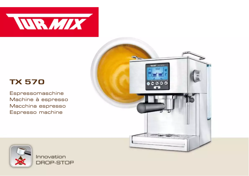 Page 1 de la notice Manuel utilisateur Turmix TX 570