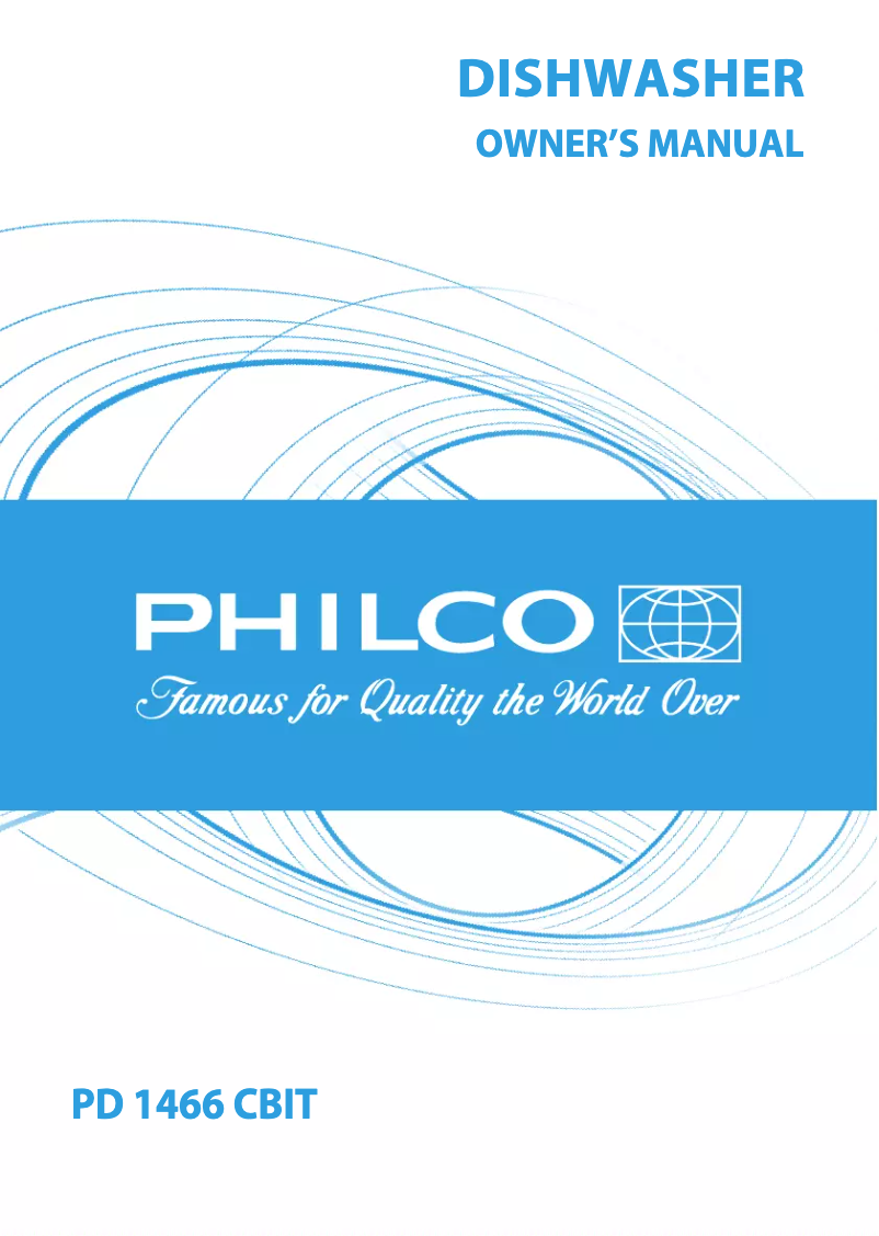 Page n°1 - Manuel utilisateur Philco PD 1466 CBIT