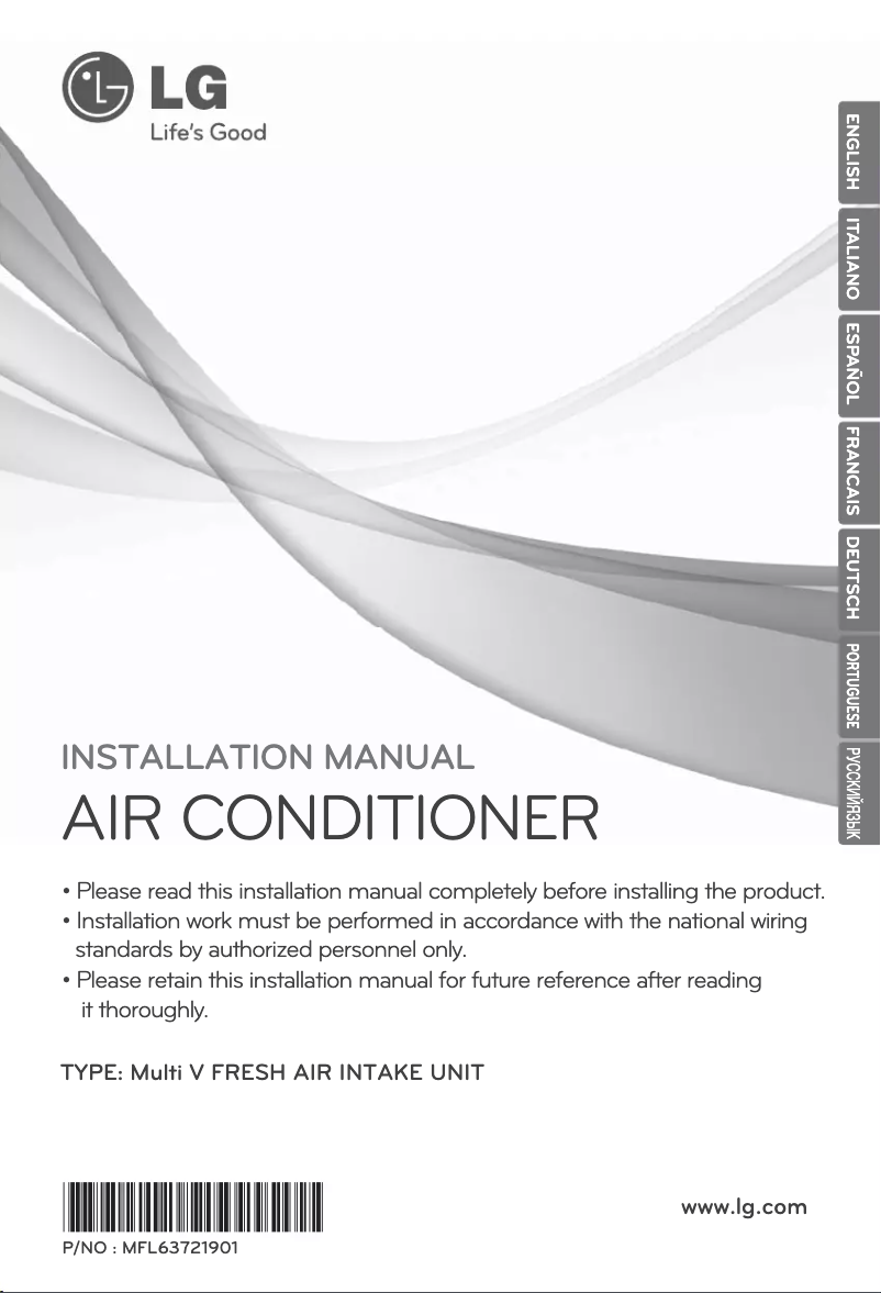 Image de la première page du manuel de l'appareil ARNU96GB8Z2