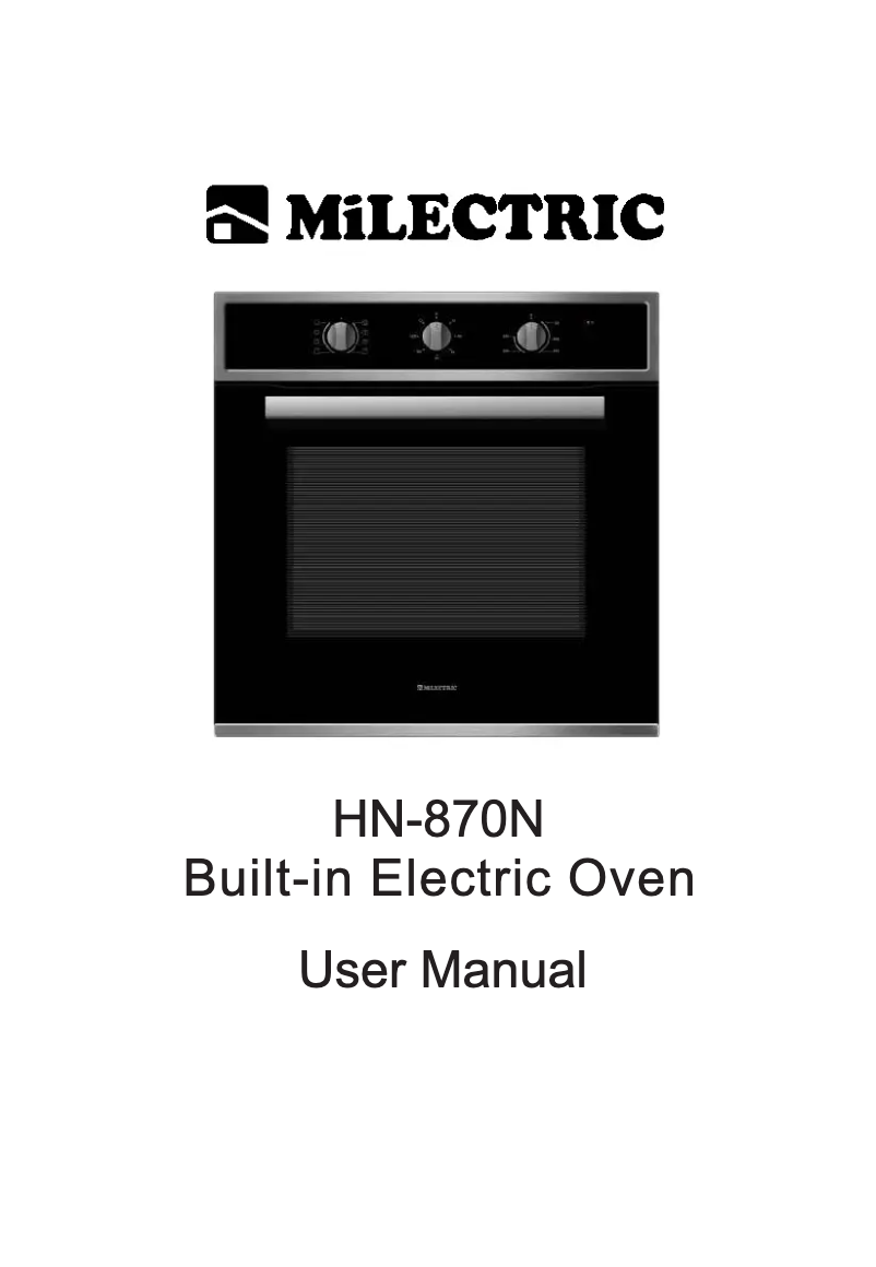 Page 1 de la notice Manuel utilisateur Infiniton HN-870N