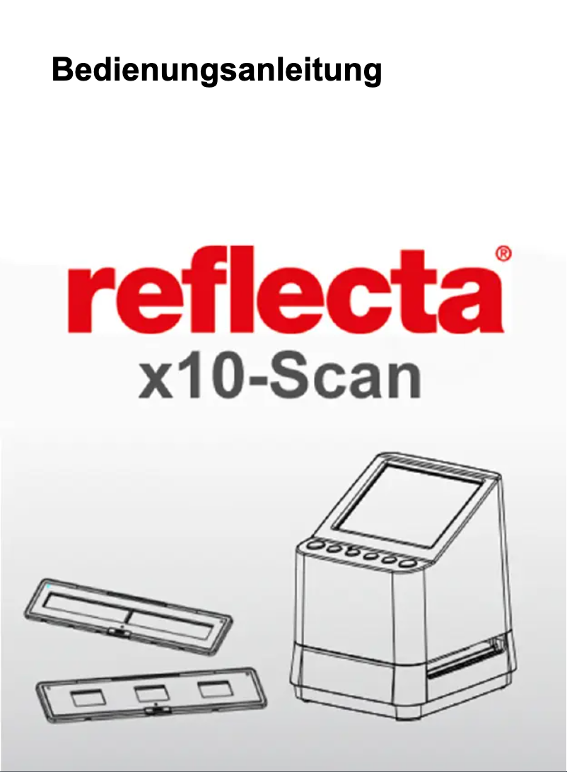 Page 1 de la notice Manuel utilisateur Reflecta x10-Scan