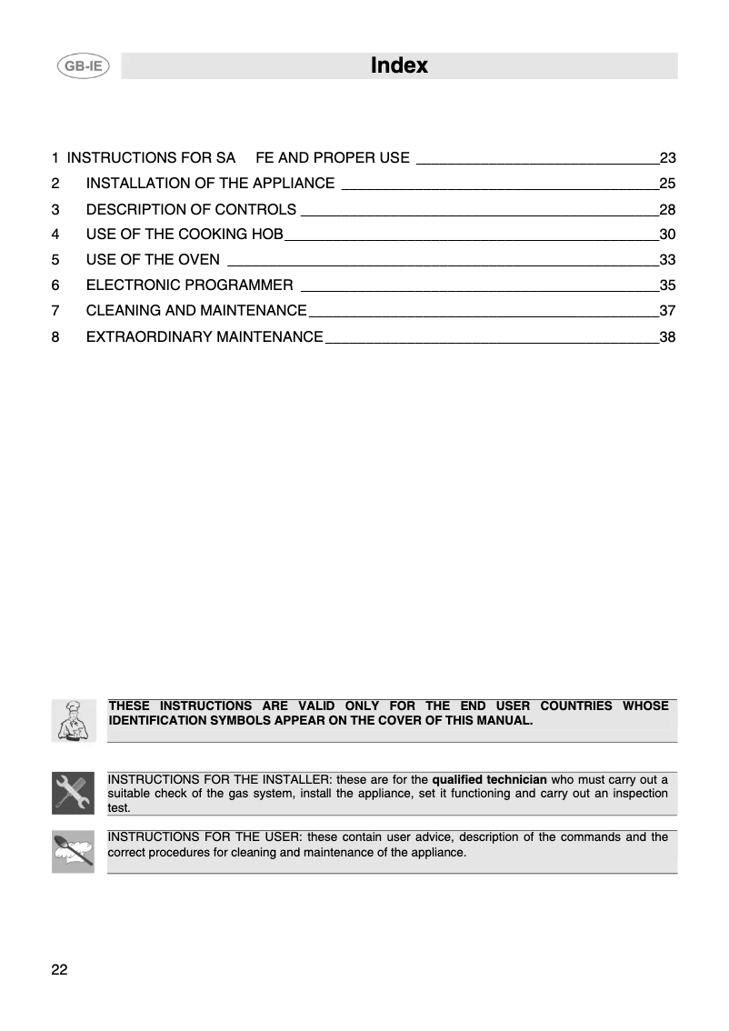 Image de la première page du manuel de l'appareil SID 61 MFX 5