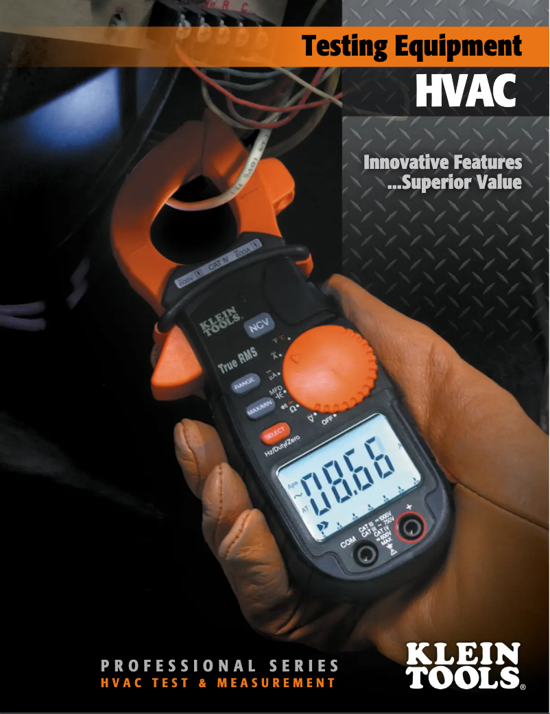 Page n°1 - Brochure Klein Tools CL1300