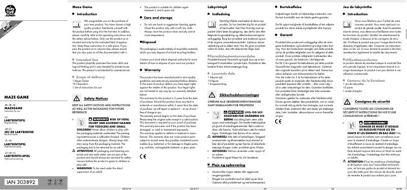 Página 1 del manual Manual de usuario Playtive HG04088