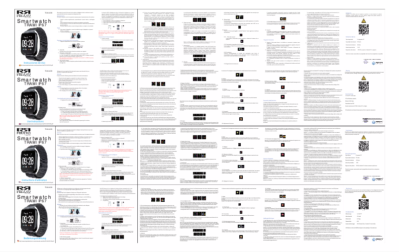 Image de la première page du manuel de l'appareil TE.03.0278.07
