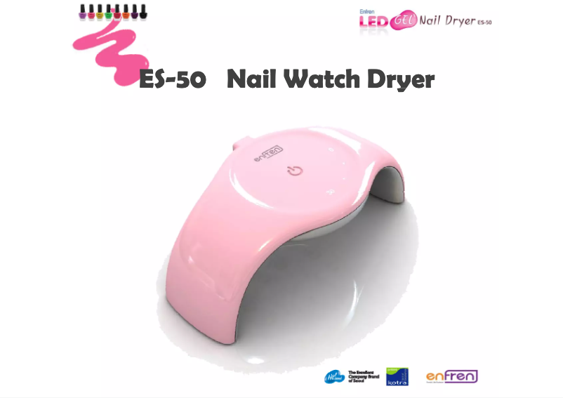 Page n°1 - Manuel utilisateur Enfren Nail Watch Dryer ES-50