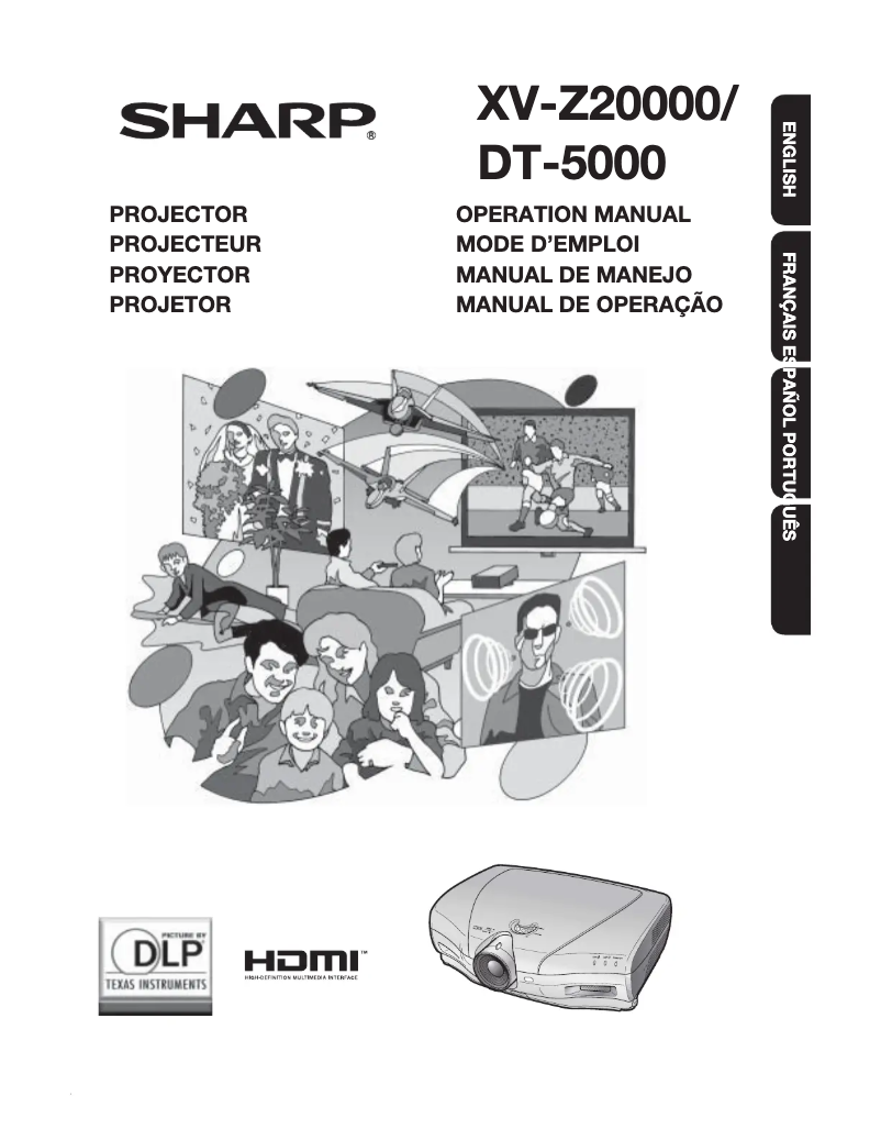 Image de la première page du manuel de l'appareil XV-Z20000