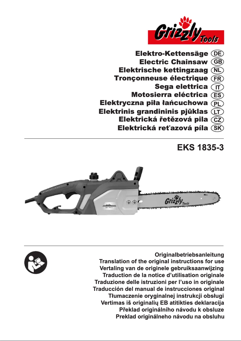 Image de la première page du manuel de l'appareil EKS 1835-3