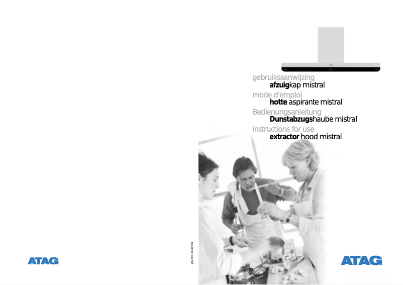 Page 1 de la notice Manuel utilisateur Atag WM411S