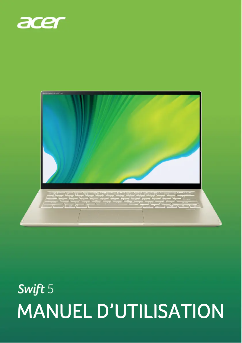 Página 1 del manual Manual de usuario Acer Swift 5
