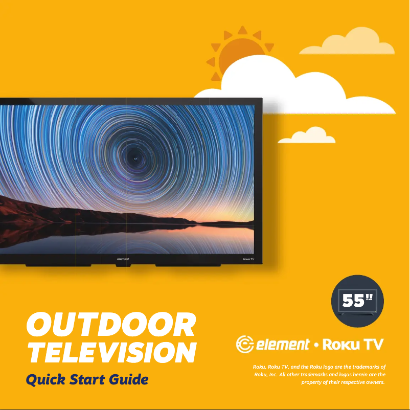 Page 1 de la notice Guide de démarrage rapide Element EP400AB55R