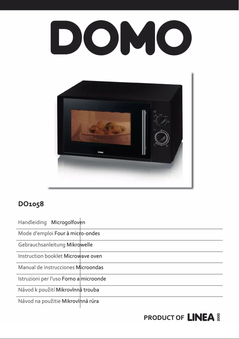 Page n°1 - Manuel utilisateur Domo DO1058