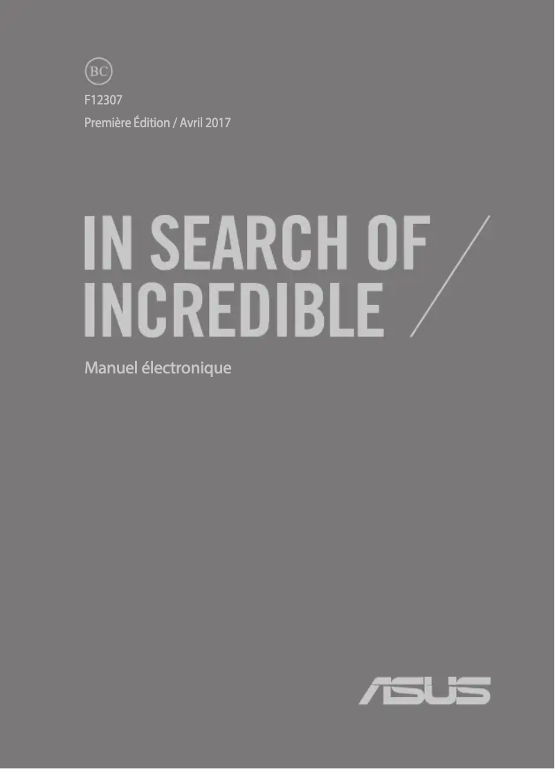 Page 1 de la notice Manuel utilisateur Asus Chromebook Flip C213