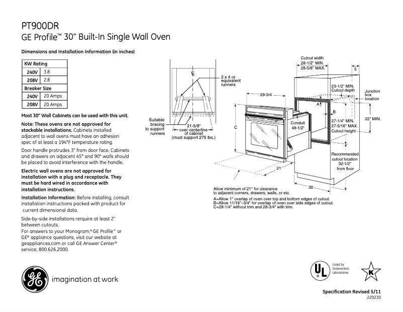 Image de la première page du manuel de l'appareil PT900DRBB