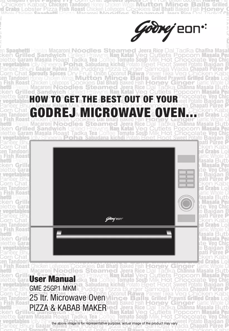 Page 1 de la notice Manuel utilisateur Godrej GME 25GP1 MKM