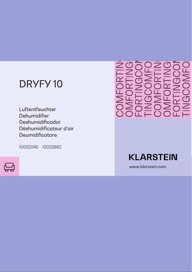 Image de la première page du manuel de l'appareil 10032662