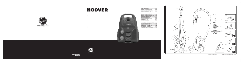 Page n°1 - Manuel utilisateur Hoover Sensory SO40PAR 011