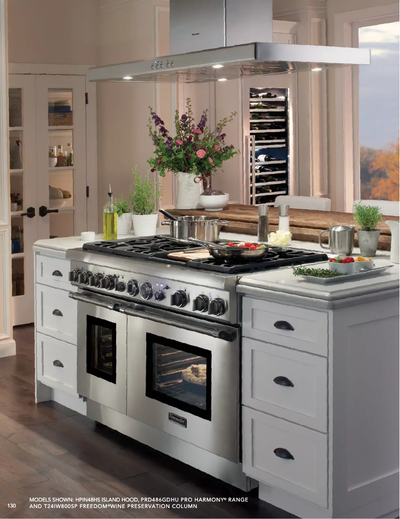 Page 1 de la notice Fiche technique Thermador VCI248DS