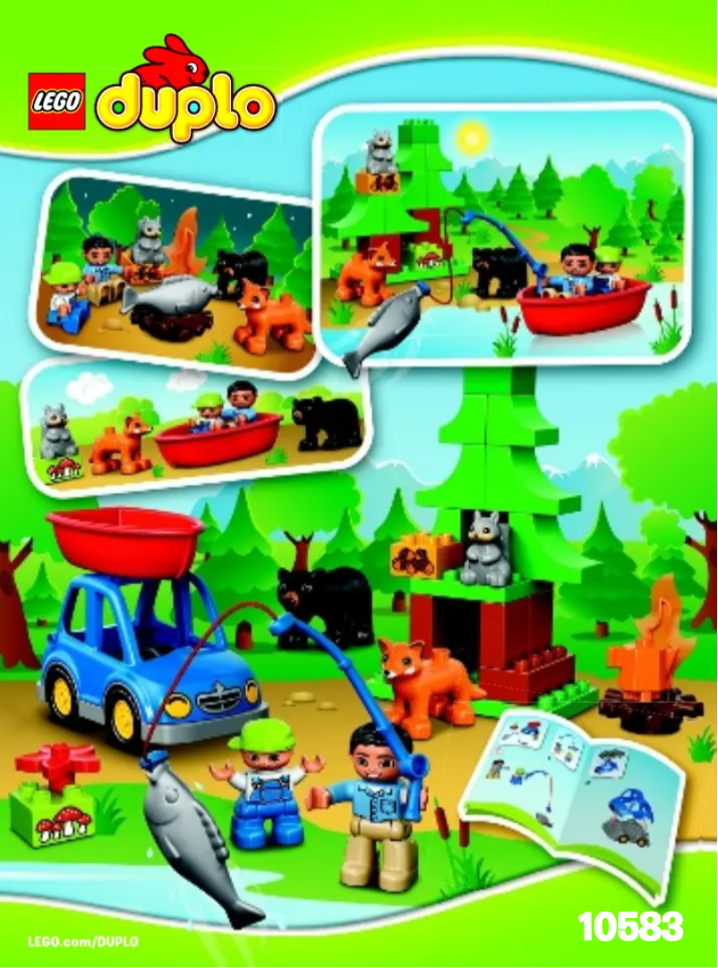 Image de la première page du manuel de l'appareil Duplo 10583
