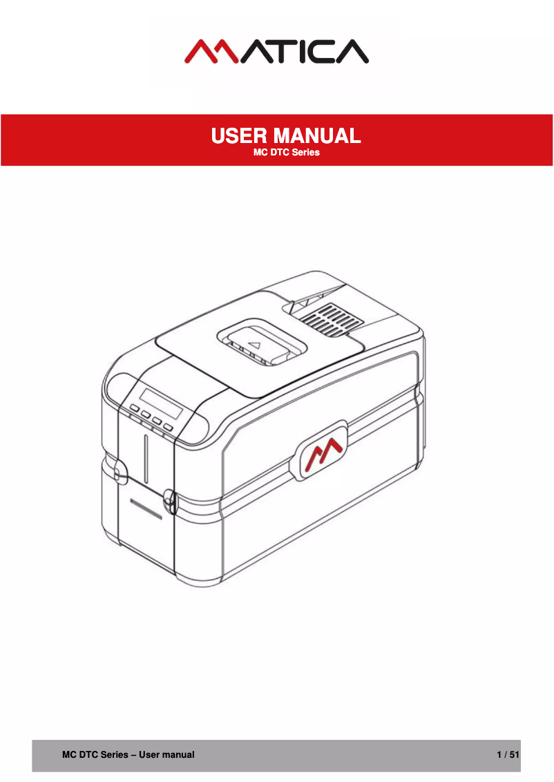 Image de la première page du manuel de l'appareil MC210