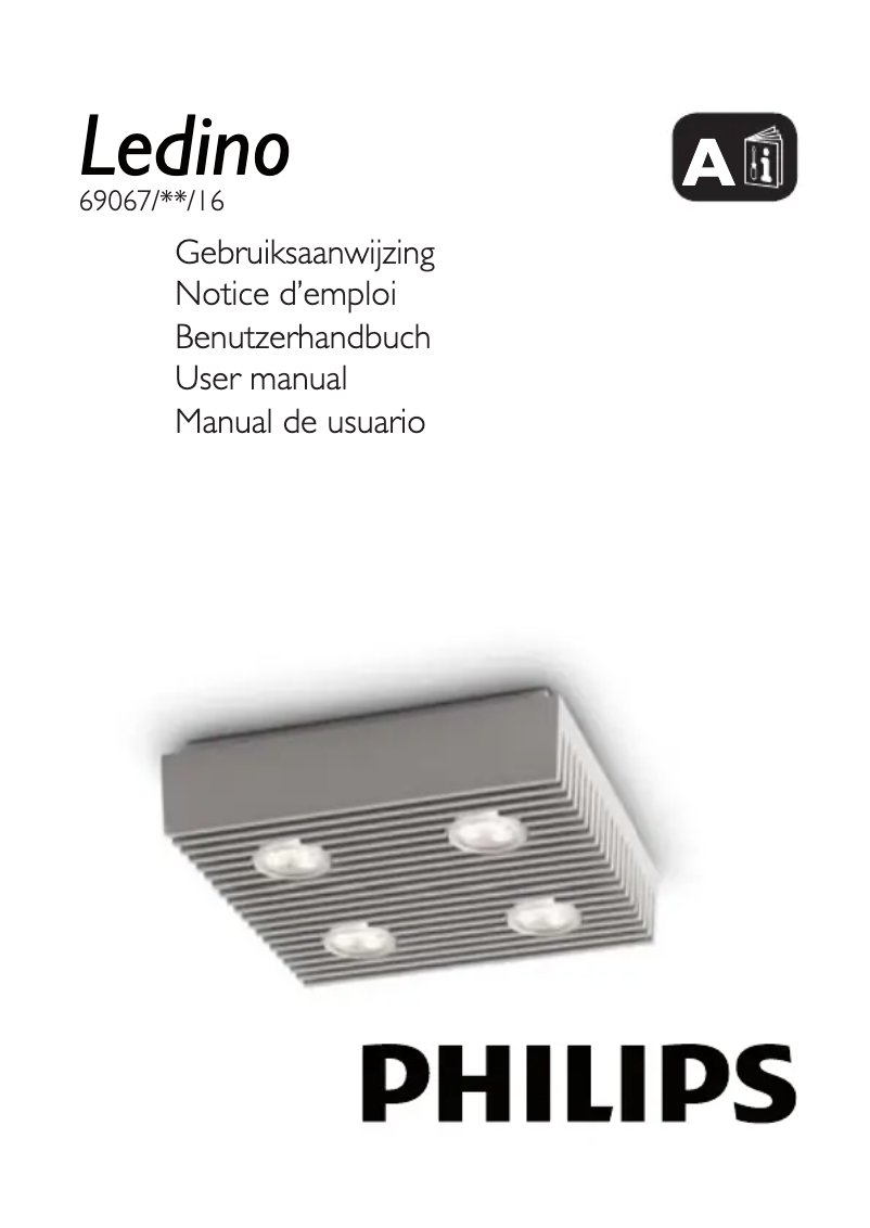 Page n°1 - Manuel utilisateur Philips Ledino 690673116